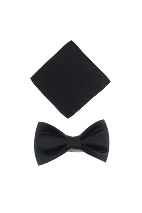 Siyah 7 Drop Slim Fit Dar Kesim Mono Yaka Yelekli Smokin & Damatlık