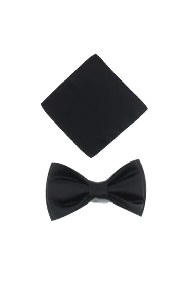 Siyah Slim Fit Dar Kesim Mono Yaka Yelekli Smokin & Damatlık