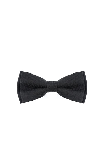 Siyah Slim Fit Dar Kesim Mono Yaka Yelekli Smokin & Damatlık