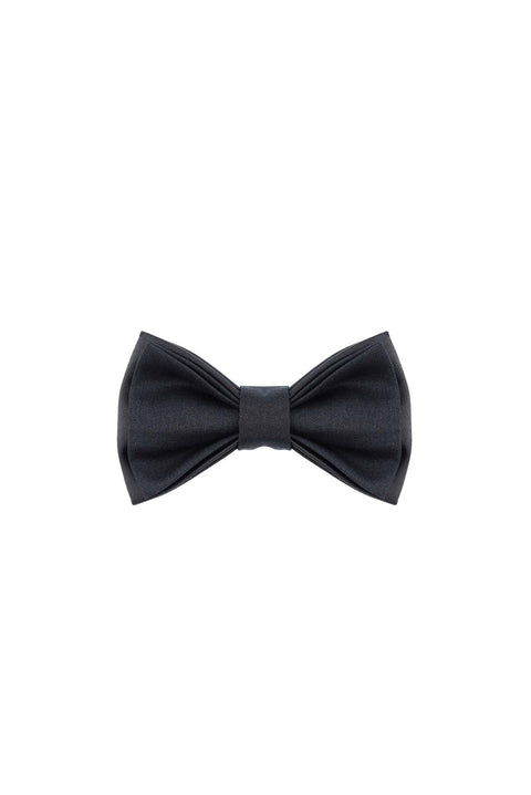 Siyah 7 Drop Slim Fit Dar Kesim Sivri Yaka Yelekli Smokin & Damatlık