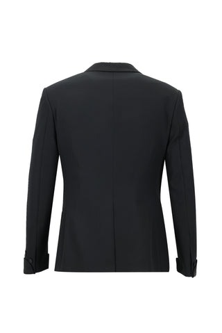  Siyah 7 Drop Super Slim Fit Eksra Dar Kesim Fit Şal Yaka Yelekli Smokin & Damatlık