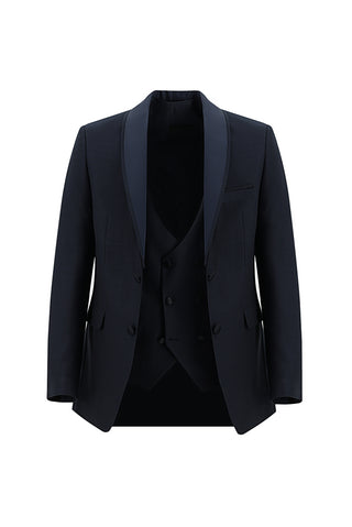  Orta Lacivert SMOKİN TAKIM ELBİSE