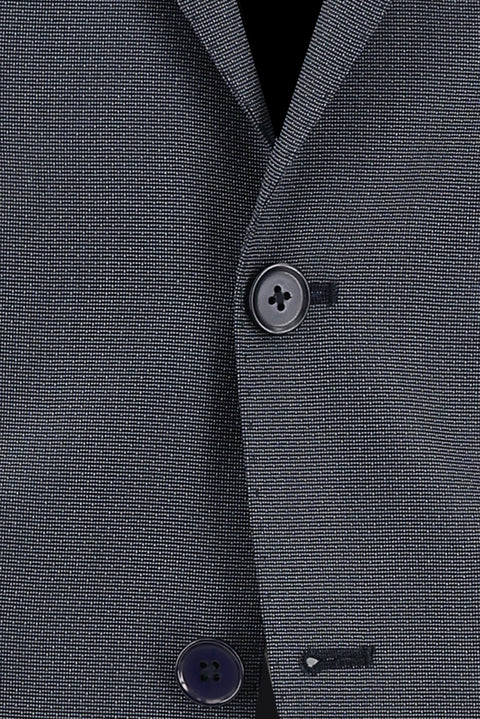 Koyu Füme 6 Drop Regular Fit Standart Kesim Desenli Takım Elbise