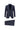 Orta Lacivert Slim Fit Dar Kesim Klasik Çizgili Takım Elbise