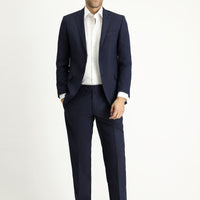 Orta Lacivert Klasik Takım Elbise