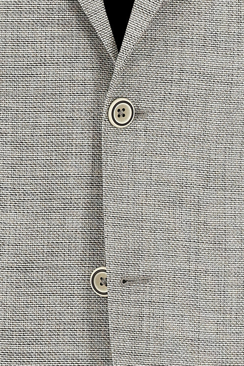 Açık Bej 6 Drop Regular Fit Standart Kesim Ceket