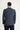 Orta Lacivert Relaxed Fit Rahat Kesim Desenli Ceket