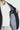 Koyu Lacivert Slim Fit Dar Kesim Klasik Çizgili Ceket