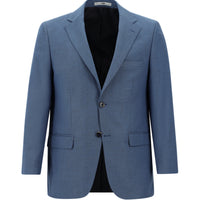 Blue 6 Drop Regular Fit Patterned Jacket