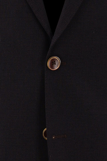  Koyu Bordo Relaxed Fit Rahat Kesim Desenli Ceket
