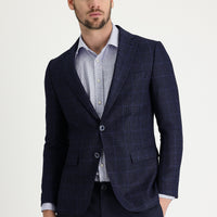 Dark Navy 4 Drop Relaxed Fit Jacket