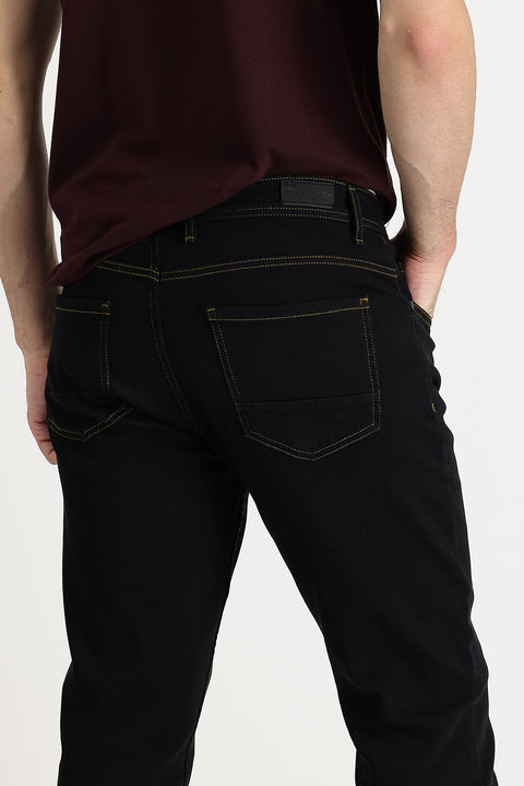 Black Slim Fit Skinny Stretch Denim Jeans