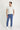  Açık Mavi Slim Fit Dar Kesim Likralı Denim Pantolon