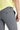 Orta Gri Regular Fit Desenli Likralı Kanvas / Chino Pantolon