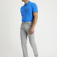 Bulut Gri Regular Fit Pamuk Denim Pantolon