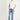 Havacı Mavi Slim Fit Dar Kesim Likralı Denim Pantolon