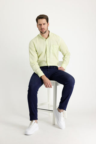  Koyu Lacivert 7 Drop Super Slim Fit Eksra Dar Kesim Likralı Denim Pantolon