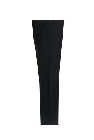  Siyah 4 Drop Relaxed Fit Rahat Kesim Klasik Kumaş Pantolon