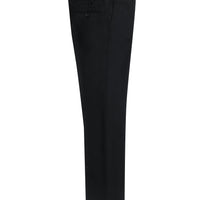 Siyah 4 Drop Relaxed Fit Rahat Kesim Klasik Kumaş Pantolon