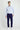  Orta Lacivert Slim Fit Dar Kesim Klasik Kumaş Pantolon