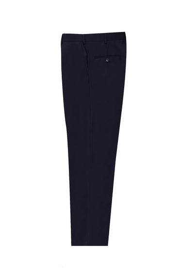 Koyu Lacivert Relaxed Fit Rahat Kesim Klasik Kumaş Pantolon