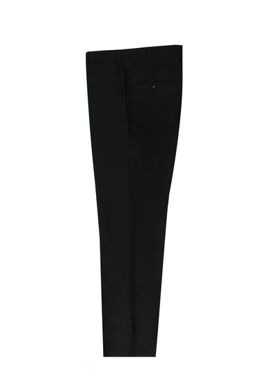 Siyah Slim Fit Dar Kesim Klasik Kumaş Pantolon