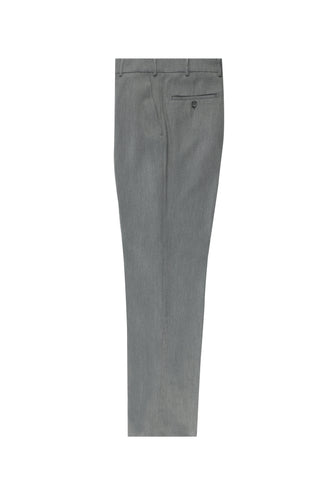  Orta Gri 4 Drop Relaxed Fit Rahat Kesim Likralı Klasik Kumaş Pantolon