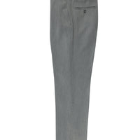 Orta Gri 4 Drop Relaxed Fit Rahat Kesim Likralı Klasik Kumaş Pantolon