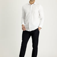 Siyah 4 Drop Relaxed Fit Rahat Kesim Denim Look Pantolon