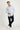 Havacı Mavi Relaxed Fit Rahat Kesim Denim Look Pantolon