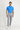Açık Gri Regular Fit Likralı Kanvas / Chino Pantolon