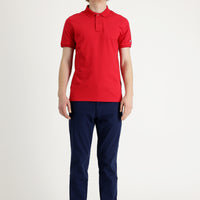 Koyu Mavi  7 Drop Slim Fit Dar Kesim Likralı Kanvas / Chino Pantolon