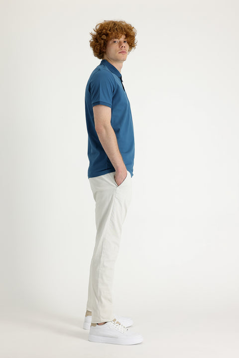Taş Regular Fit Standart Kesim Likralı Kanvas / Chino Pantolon