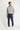 Orta Antrasit Regular Fit Likralı Kanvas / Chino Pantolon