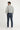 Orta Antrasit Slim Fit Dar Kesim Likralı Kanvas / Chino Pantolon