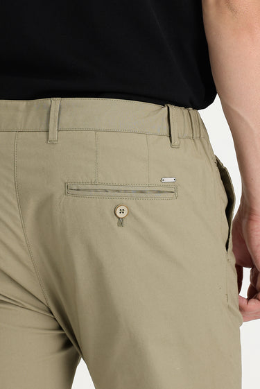 Orta Vizon Slim Fit Dar Kesim Likralı Kanvas / Chino Pantolon