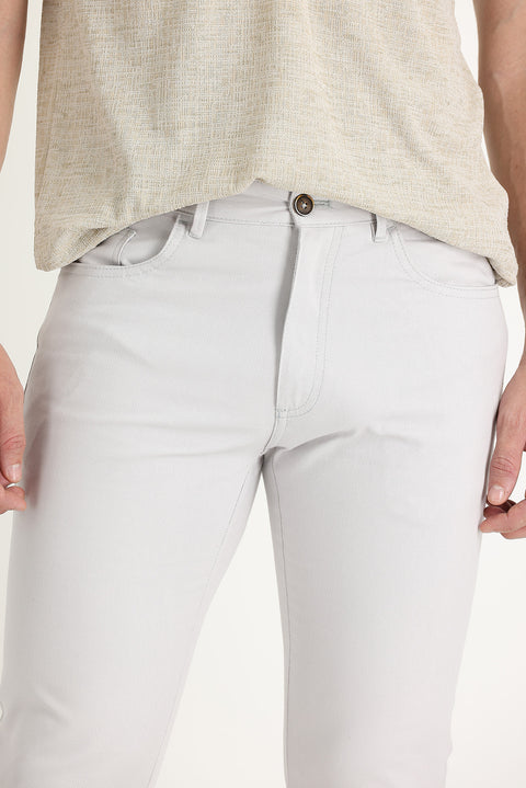 Taş Regular Fit Standart Kesim Likralı Kanvas / Chino Pantolon