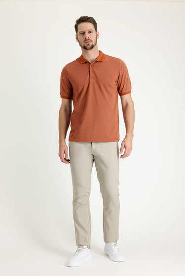 Toprak Slim Fit Dar Kesim Likralı Kanvas / Chino Pantolon