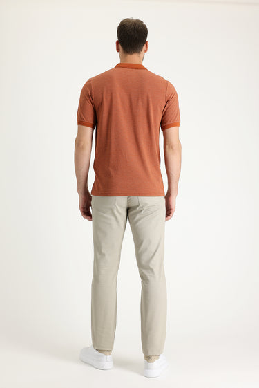 Toprak 7 Drop Slim Fit Dar Kesim Likralı Kanvas / Chino Pantolon