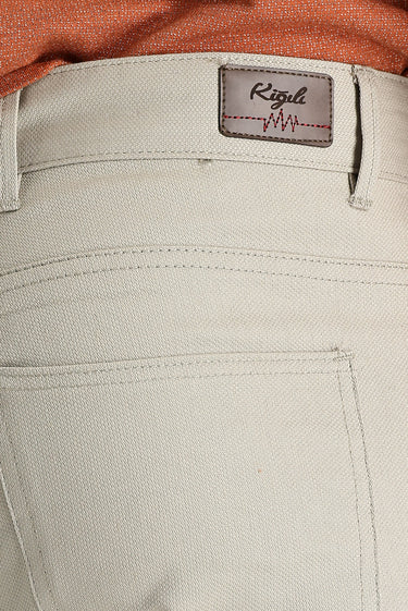 Toprak Slim Fit Dar Kesim Likralı Kanvas / Chino Pantolon