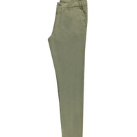 Medium Khaki Slim Fit Canvas / Chino Trousers