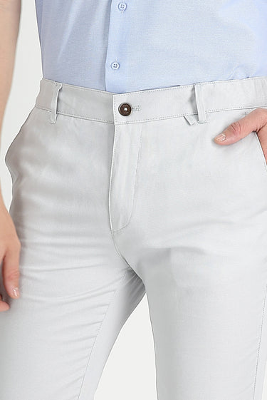 Taş Slim Fit Dar Kesim Kanvas / Chino Keten Pantolon