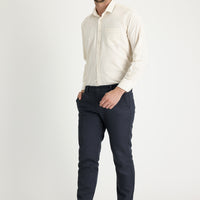 Orta Antrasit Regular Fit Kanvas / Chino Keten Pantolon