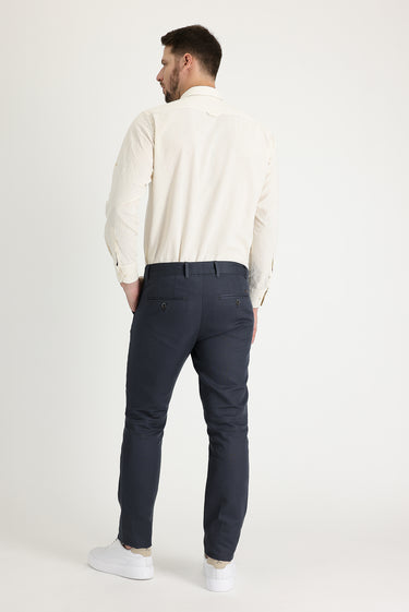 Orta Antrasit Regular Fit Kanvas / Chino Keten Pantolon