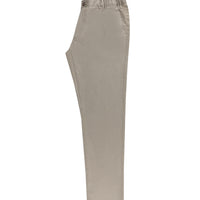 Orta Vizon Regular Fit Kanvas / Chino Keten Karışımlı Pantolon