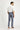Orta Gri Relaxed Fit Rahat Kesim Likralı Kanvas / Chino Pantolon