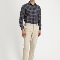 Açık Bej 4 Drop Relaxed Fit Rahat Kesim Likralı Kanvas / Chino Pantolon