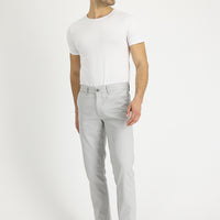 Kum 7 Drop Slim Fit Dar Kesim Likralı Kanvas / Chino Pantolon