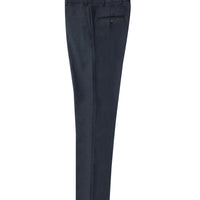 Koyu Mavi  4 Drop Relaxed Fit Rahat Kesim Klasik Desenli Kumaş Pantolon