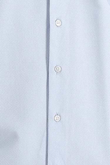 Uçuk Mavi Uzun Kol Slim Fit Dar Kesim Klasik Pamuklu Kolay Ütülenebilir Gömlek